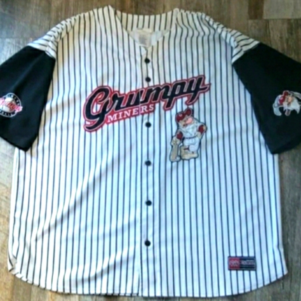 Vintage Disney Grumpy baseball Jersey